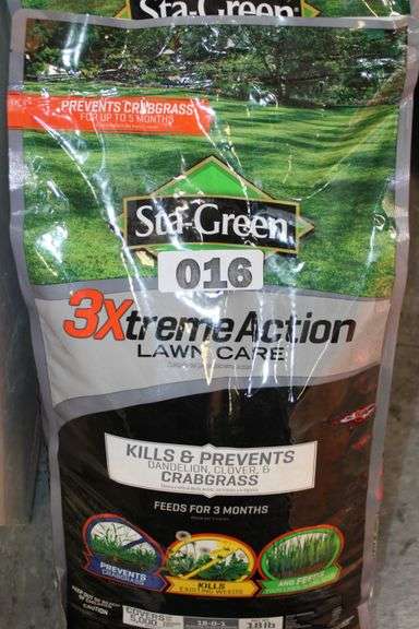 [MSRP: $68.0] Sta Green 3Xtreme Lawn Care 18 lbs