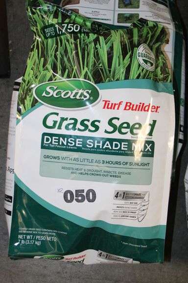 [✓] [MSRP: $31.49] [SB: $5.0] Scotts 7 lbs. Turf Builder Dense Shade Mix Grass Seed for Tall Fescue Lawns