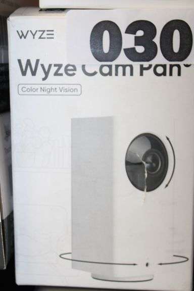 [MSRP: $39.98] WYZE 1080p Pan/Tilt/Zoom v2 Indoor Wired Wi-Fi Smart Home Security Camera Color Night Vision, 2-Way Audio, Alexa/Google Ready, White
