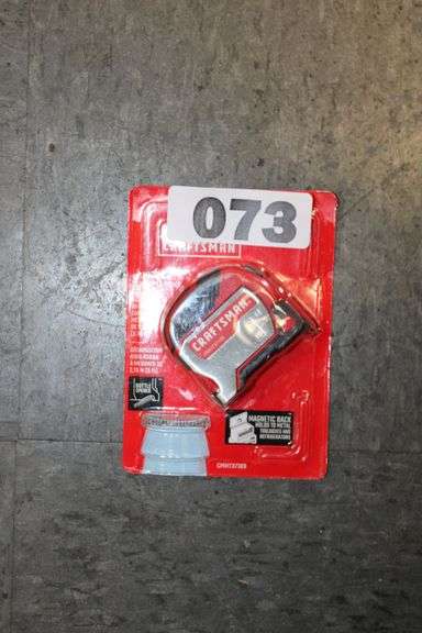 [MSRP: $18.46] CRAFTSMAN Tape Measure  Pocket  9-Foot (CMHT37109S)