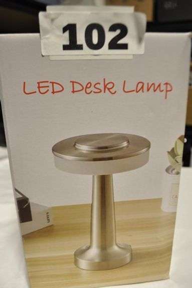10" LED DESK LAMP GOLD