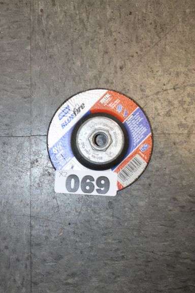 [MSRP: $9.79] [SB: $0.75] norton bluefire 4.5 grinding wheel