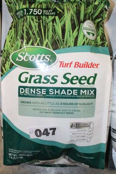 [✓] [MSRP: $31.49] [SB: $5.0] Scotts 7 lbs. Turf Builder Dense Shade Mix Grass Seed for Tall Fescue Lawns