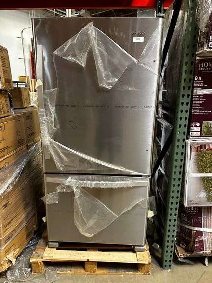 Best 33 Inch Wide Refrigerator Bottom Freezer 33-inches wide Bottom-Freezer Refrigerator with SpillGuard™ Glass