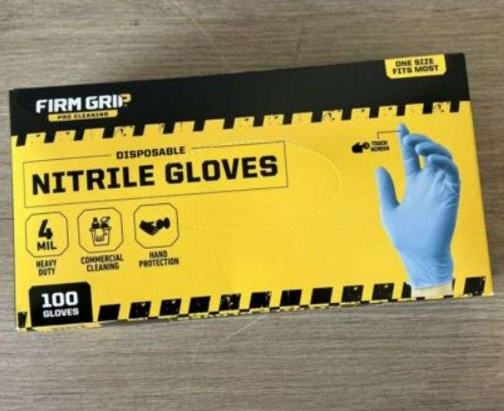 Pro Cleaning Disposable Nitrile Gloves (100Count)[ Condition] Retail