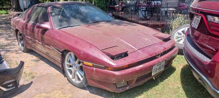 1987 TOYOTA SUPRA TUBO TARGO TOP MANUEL HAS KEY