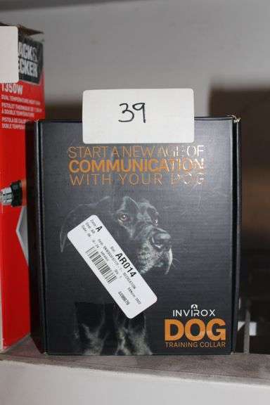 INVIROX DOG TRAINING COLLAR WITH 1-8 BEEP TONES, 1-16 VIBRATION MODES AND 1-99 SHOCK MODES