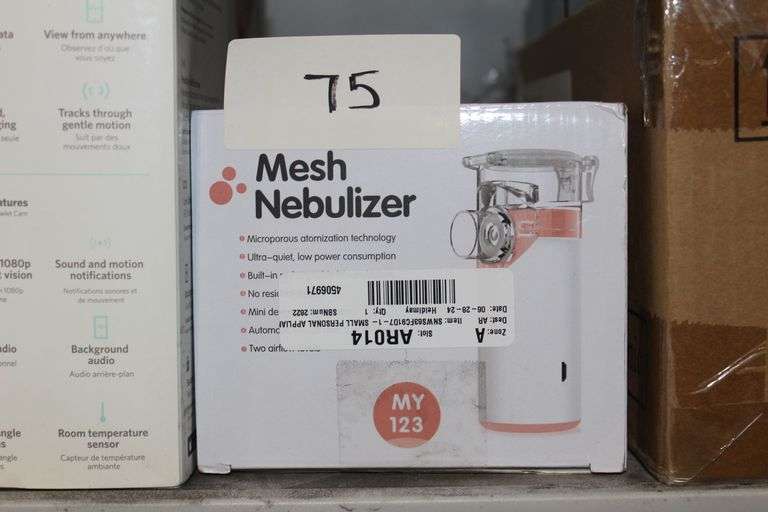 MY 123 PORTABLE MESH NEBULIZER WITH MICROPOROUS ATOMIZATION TECHNOLOGY