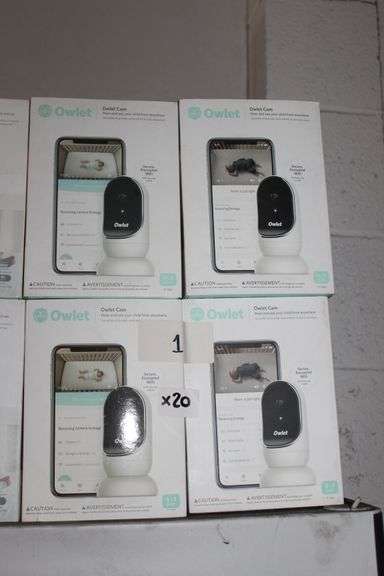 OWLET CAM 0-3 MONTH WHITE WIFI BABY CAMERA BC04NNBBYH