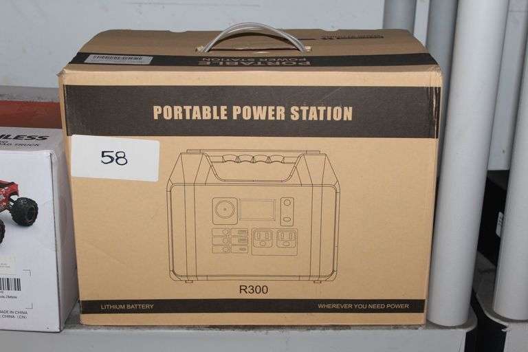 ENGINSTAR PORTABLE BATTERY POWER STATION R300