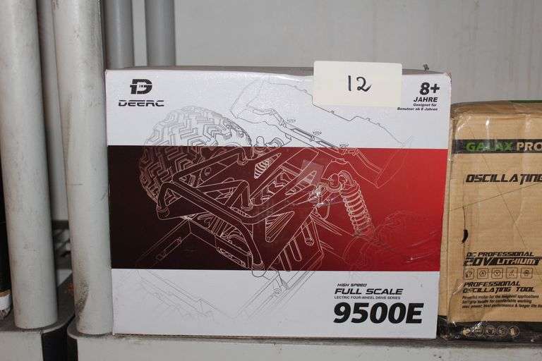 DEERC HIGH SPEED FULL SCALE ELECTRIC FOUR WHEEL DRIVE RC CAR 9500E
