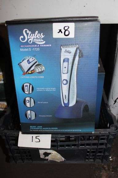 STYLE MAKER RECHARGEABLE TRIMMER MODEL S-1720