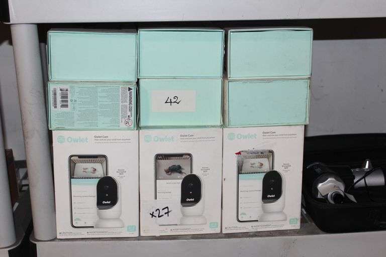 OWLET CAM 0-3 MONTH WHITE WIFI BABY CAMERA BC04NNBBYH