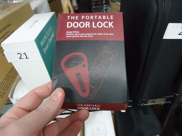 NEW! PORTABLE DOOR LOCK