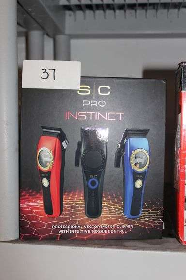SC PRO INSTINCT PROFESSIONAL VAECTOR MOTOR CLIPPER WITH INTUITIVE TORQUE CONTROL 3PCS SET