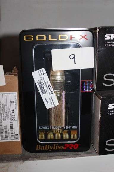 GOLD FX BABYLISS PRO FX87G METAL LITHIUM OUTLINING TRIMMER