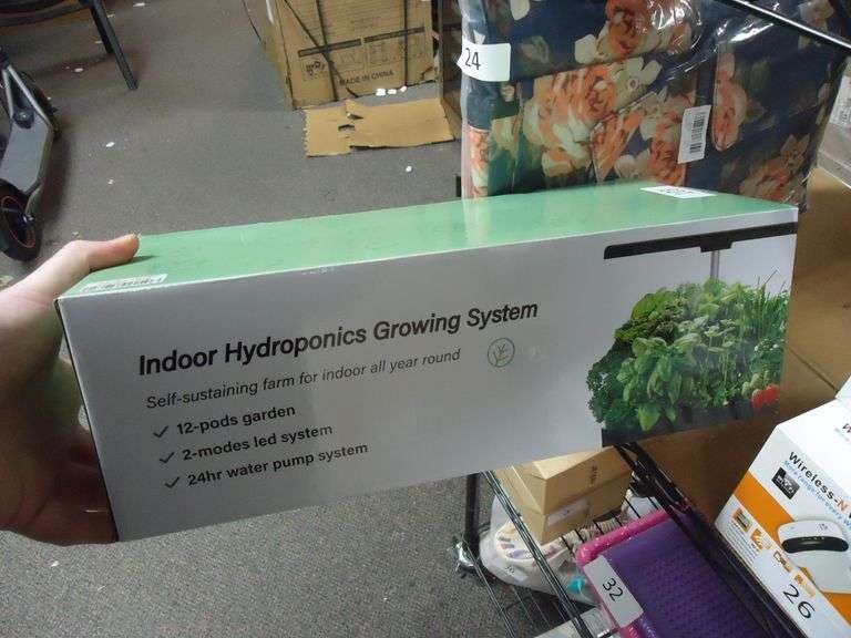 NEW! INDOOR HYDROPONICS GROW KIT