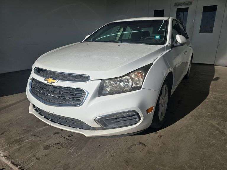 2016 CHEVY CRUZ VIN# 1G1PE5SB1G7227283 HAS KEY HAS TITLE