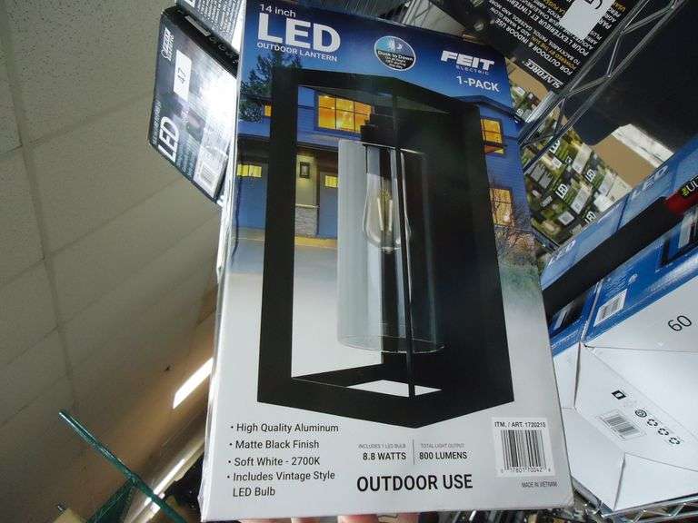 NEW! FEIT ELECTRIC 14" LED OUTDOOR LANTERN
