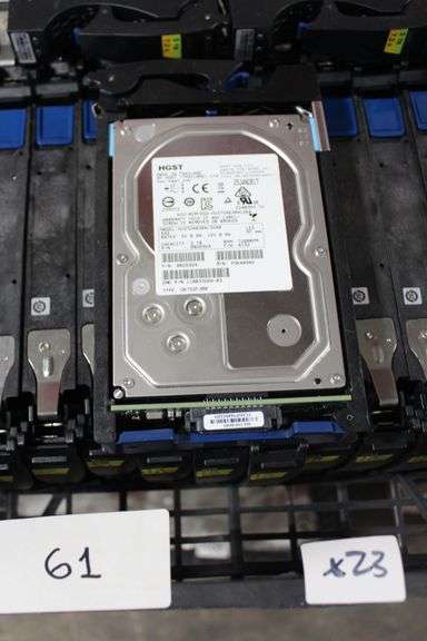 HGST 3TB CAPACITY SAS HARD DRIVE MODEL NO HUS724030ALS640 AND SEAGATE 3TB CAPACITY SAS HARD DRIVE MODEL NO ST3300650SS, 3.5 IN