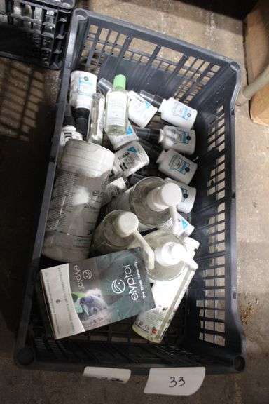 LOT OF ASSORTED ELYPTOL HAND SANITIZERS AND SANITIZING WIPES