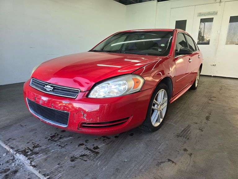 2013 CHEVY IMPALA VIN# 2G1WC5E37D1260772 NO KEY HAS TITLE