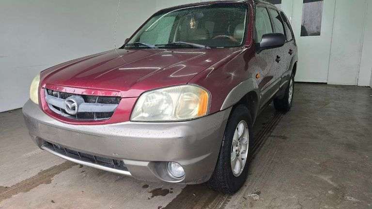2003 MAZDA TRIBUTE VIN# 4F2CZ06133KM22503 HAS KEY HAS TITLE