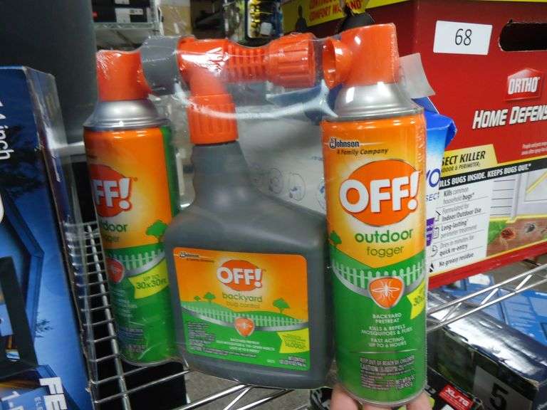 NEW! OFF OUTDOOR FOGGER BUG KIT