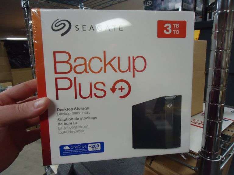 NEW! SEAGATE BACKUP PLUS DESKTOP STORAGE