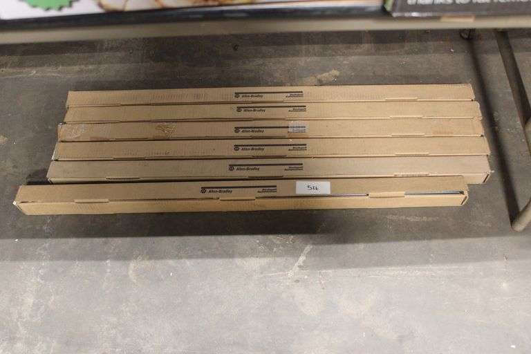 ALLEN-BRADLEY 35MM X 7.5MM X 1M MOUNTING STRIP, LOT CONTAINS 6 BOXES, EACH BOX CONTAINS 10 PCS