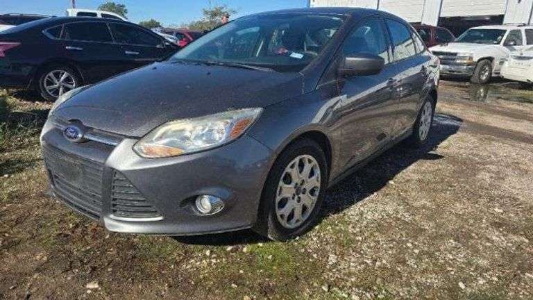 2012 FORD FOCUS VIN# 1FAHP3F23CL377780 NO KEY HAS TITLE