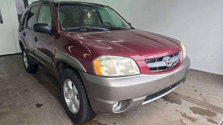 2003 MAZDA TRIBUTE VIN# 4F2CZ06133KM22503 HAS KEY HAS TITLE