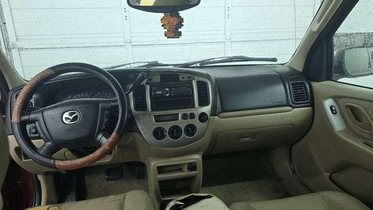 2003 MAZDA TRIBUTE VIN# 4F2CZ06133KM22503 HAS KEY HAS TITLE