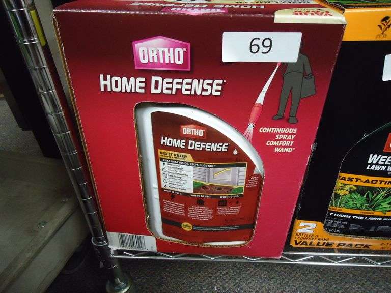 NEW! ORTHO 2-PACK OF HOME DEFENSE INSECT KILLER