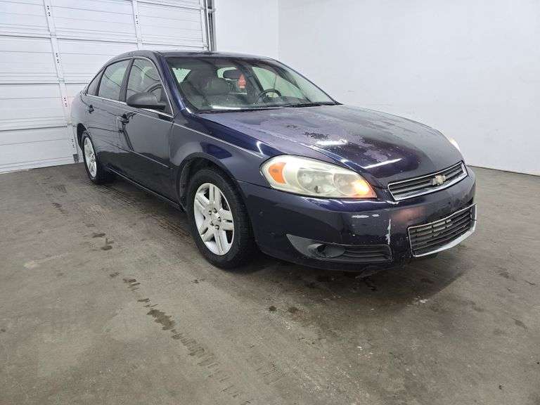 2007 CHEVY IMPALA VIN# 2G1WC58RX79198662 HAS KEY HAS TITLE RUNS AN DRIVES