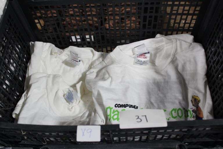 ASSORTED COMPUSA SHORT SLEEVE SHIRTS SIZE XL