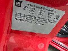 2013 CHEVY IMPALA VIN# 2G1WC5E37D1260772 NO KEY HAS TITLE