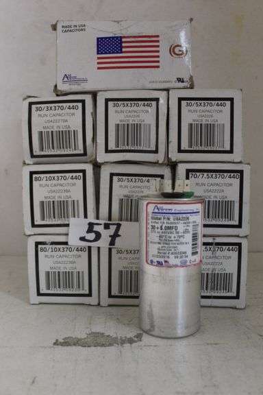 AMERICAN RADIONIC 30/5X370/440 RUN CAPACITOR USA2223BA