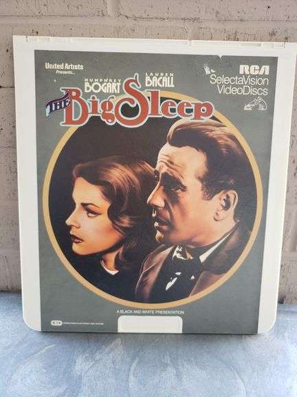 THE BIG SLEEP VIDEO DISC