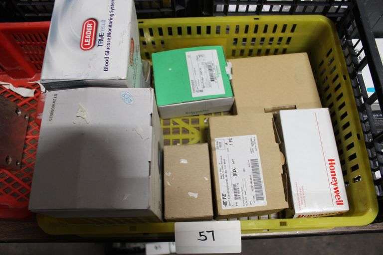 ELECTRONICS AND COMPONENTS INCLUDING TE ARISO RMX030S012PNP8A PN: 2287598-4 ; SCHNIEDER ELECTRIC DPE09B7 CONTACTOR; LEADER TRUE RESULT BLOOD GLUCOSE MONITORING SYSTEM ECT