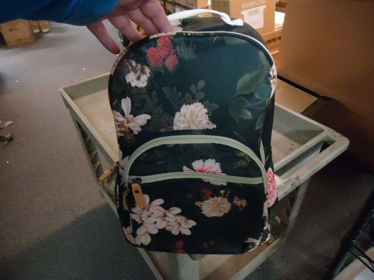 NEW! FLORIAL BACKPACK