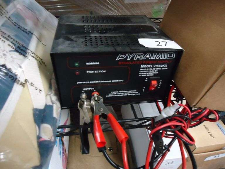 PYRAMID PS12KX REGULATED POWER SUPPLY