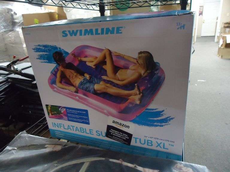 SWIMLINE INFLATIBLE SUNTAN TUB