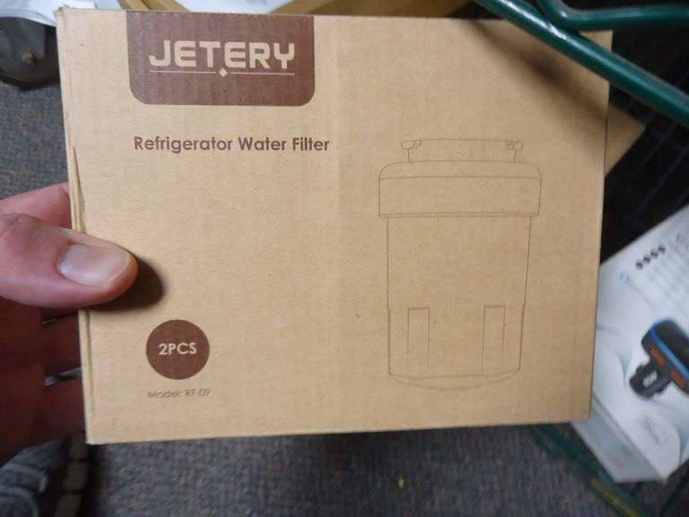 NEW! JETERY 2-PACK OF REFRIGERATOR WATER FILTER