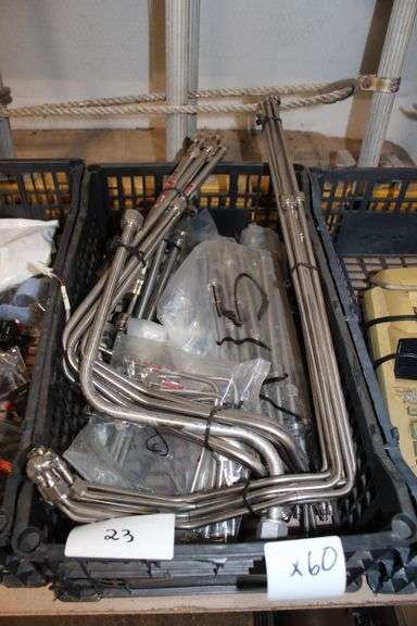 INDUSTRIAL PNEUMATIC GAS LINES IN VARIOUS ANGLES AND LENGTHS