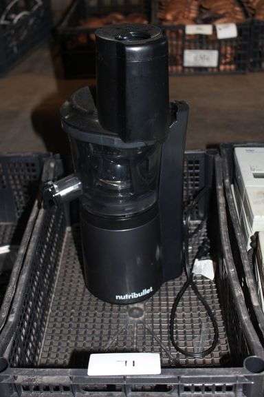 NUTRIBULLET BLACK SLOW JUICER MODEL NBJ-300