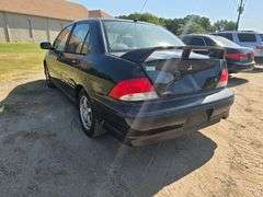 2002 MITSUBISHI LANCER VIN# JA3AJ86E32U064966 HAS KEY HAS TITLE RUNS AN DRIVES HAS COLD AC AT TIME OF PICTURES