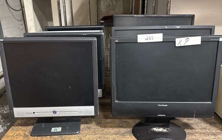 VARIOUS COMPUTER MONITORS