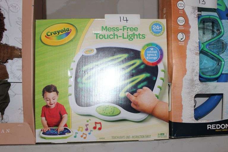CRAYOLA MESS FREE TOUCH LIGHTS UNIT