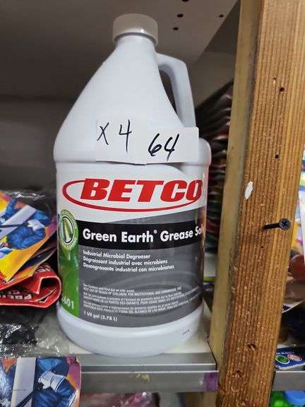 BETCO GREEN EARTH GREASE SOLV INDUSTRIAL MICROBIAL DEGREASER 1GAL #2601